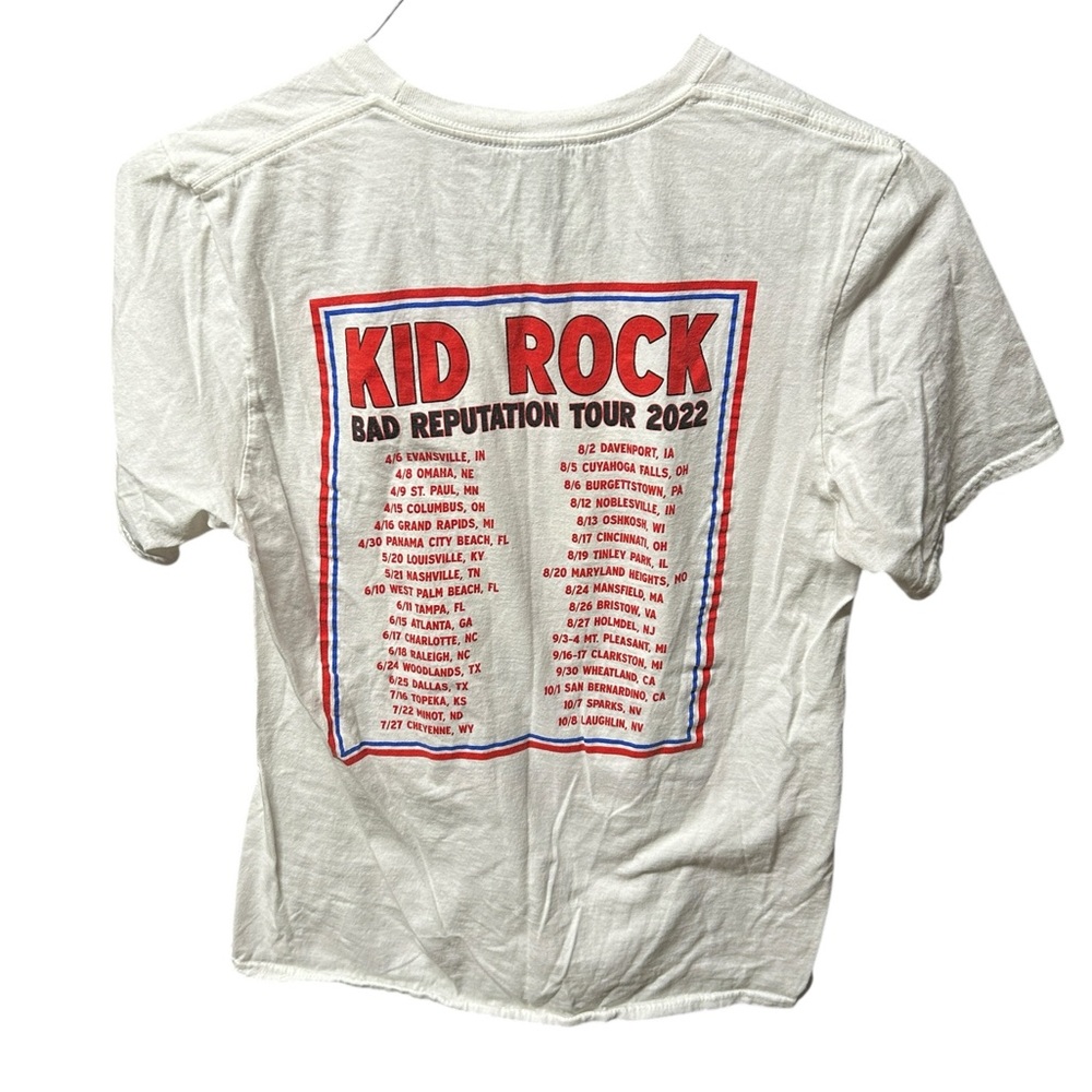 Kid Rock Bad Reputation Tour 2022 Concert T-Shirt Size Medium - Picture 3 of 6